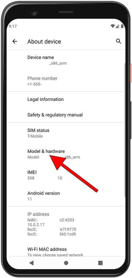 How to see the serial number on LG G2