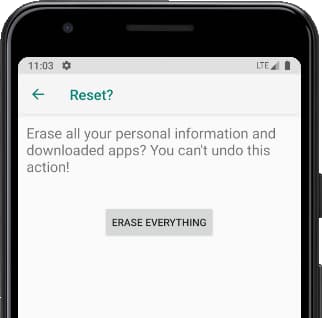 How To Reset Sharp Aquos R Factory Reset And Erase All Data