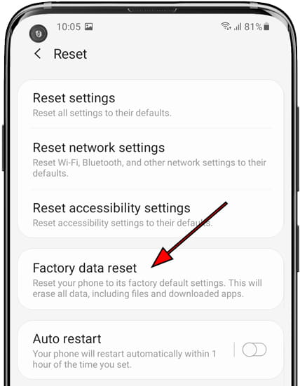 How To Reset Samsung Galaxy J5 17 Factory Reset And Erase All Data