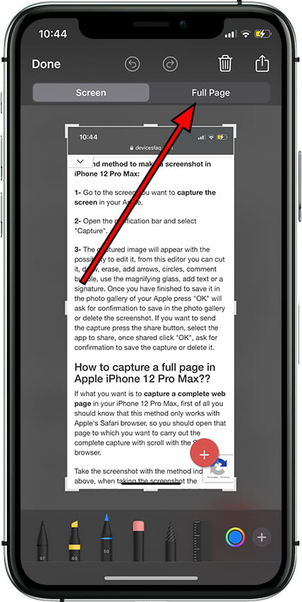 How To Make A Screenshot In Apple Iphone 12 Pro Max