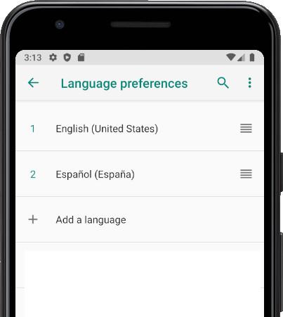 Add language Android