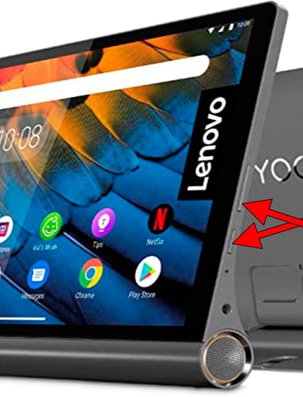 How to make a screenshot in Lenovo Yoga Tablet 10
