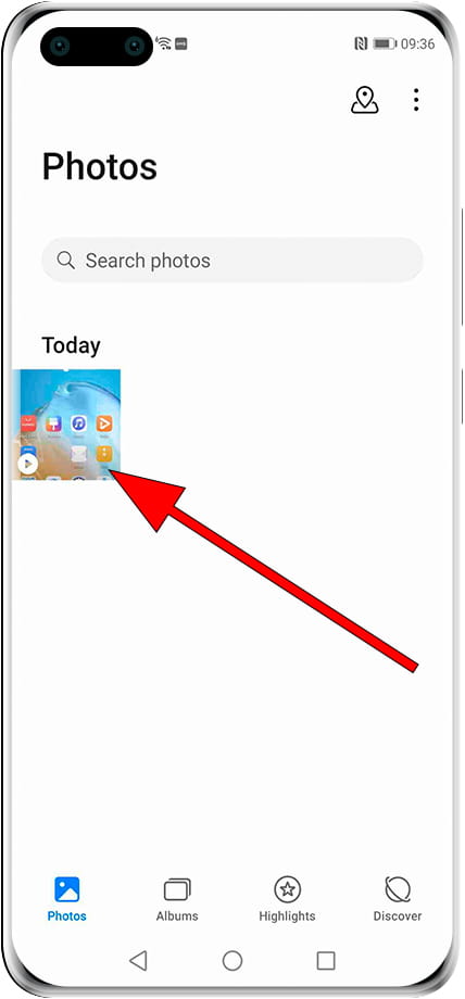 How to make a screenshot in Huawei MediaPad T2 10.0 Pro