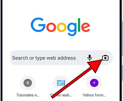 Google and Chrome icons on Android