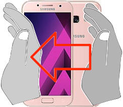 Screenshot in Samsung Galaxy A3 (2017)