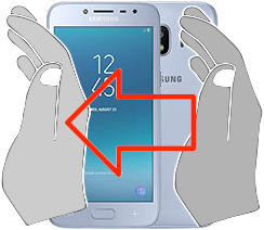 Screenshot in Samsung Galaxy J2 (2018)