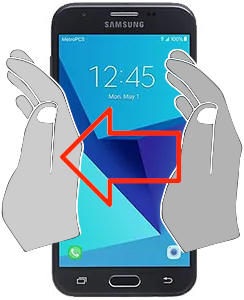How to make a screenshot in Samsung Galaxy J3 Prime
