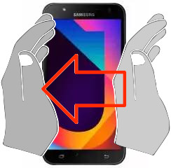 Screenshot in Samsung Galaxy J7 Neo