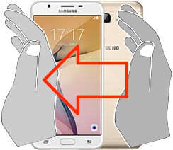 Screenshot in  Samsung Galaxy On7 (2016)