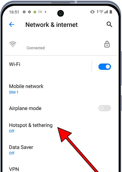 Android tethering and Wi-Fi hotspot