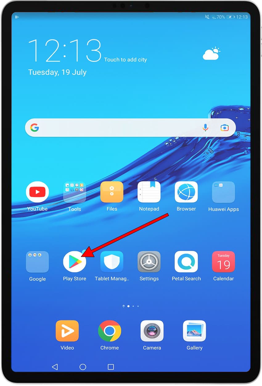 How to install WhatsApp in an Lenovo Tab P12 Pro
