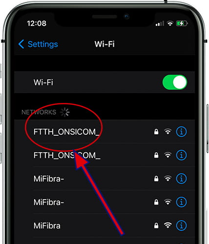 how to get a wifi password on iphone